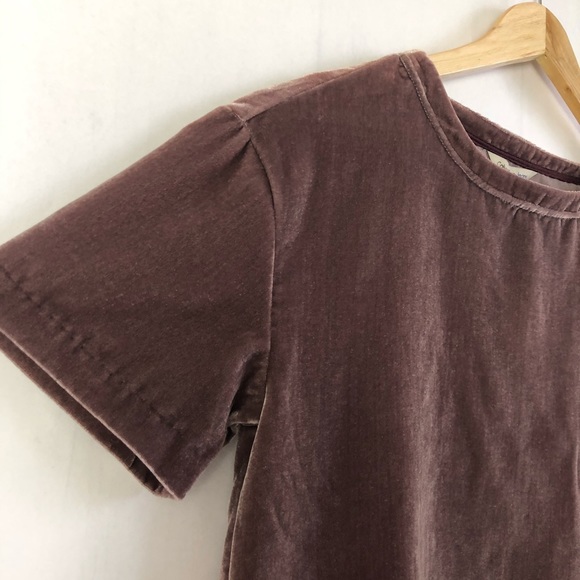 Calvin Klein Short Sleeve Velvet Tee - Picture 5 of 8